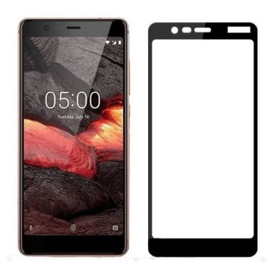 Лот: 12610829. Фото: 1. Защитное стекло Nokia 5.1 3D Полное... Защитные стёкла, защитные плёнки