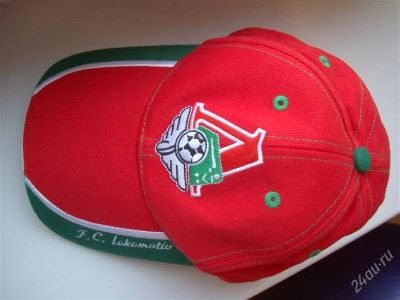 Лот: 2836627. Фото: 1. Бейсболка (кепка) Локомотив. Головные уборы