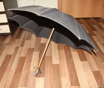Лот: 17117006. Фото: 1. Старинный зонт, зонтик. 40-е годы... Одежда, текстиль