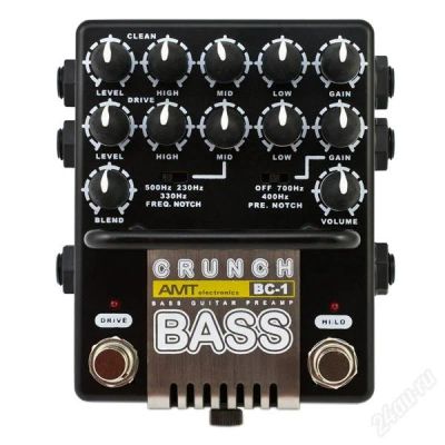 Лот: 2072792. Фото: 1. AMT Electronics BC-1 "Bass Crunch... Гитарные эффекты и комбоусилители
