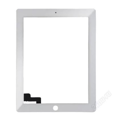 Лот: 2304575. Фото: 1. Тачскрин (Сенсор) iPad 2 (Белый... Запчасти для планшетов