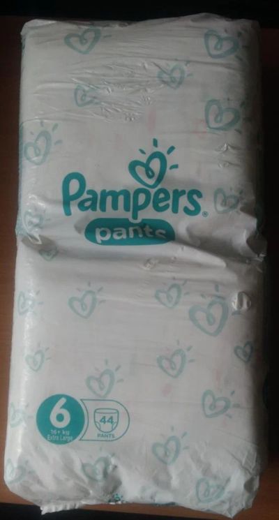 Лот: 9787470. Фото: 1. pampers pants р-р 6 , 44шт. 16... Детская гигиена