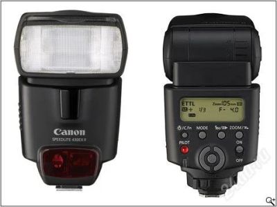 Лот: 810604. Фото: 1. Вспышка Canon 430EX II. Вспышки, осветители, рассеиватели