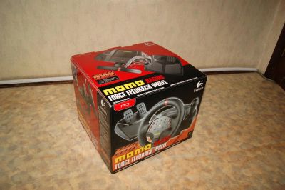 Лот: 3126797. Фото: 1. Logitech MOMO Racing Force Feedback... Рули, джойстики