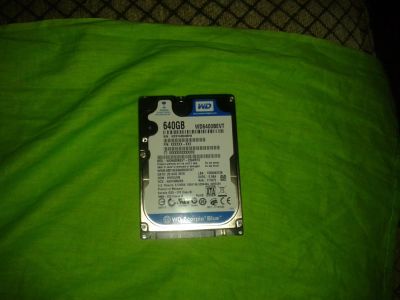 Лот: 5214031. Фото: 1. Жесткий диск 2,5" WD6400BEVT... Жёсткие диски (HDD)