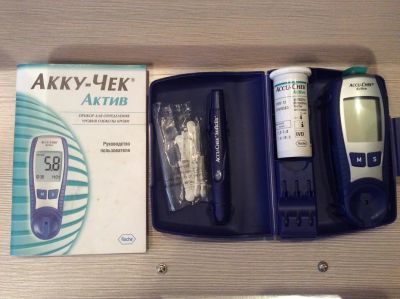 Лот: 5141539. Фото: 1. Глюкометр Accu-chek active. Оборудование