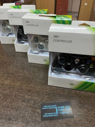 Лот: 18718148. Фото: 1. Четыре 4 джойстика Xbox 360 Новые... Рули, джойстики
