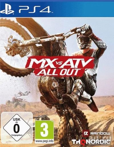 Лот: 13474305. Фото: 1. MX vs ATV All Out [PS4, английская... Игры для консолей