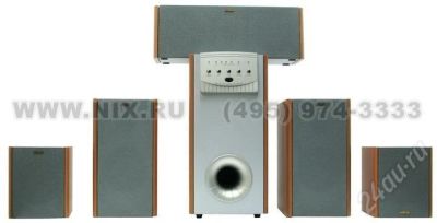 Лот: 320116. Фото: 1. Колонки SVEN IHOO MT5.1R Wooden... Акустические системы