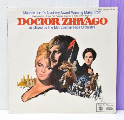 Лот: 15277190. Фото: 1. "Doctor Zhivago" original soundtrack... Аудиозаписи