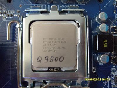Лот: 2053662. Фото: 1. Процессор Intel Core 2 Quad Q9500. Процессоры
