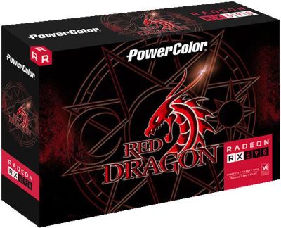 Лот: 16519056. Фото: 1. Видеокарта RX 570 PowerColor 4Gb. Видеокарты