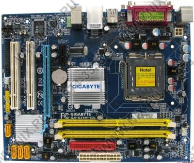 Лот: 2259901. Фото: 1. Материнская плата Gigabyte GA-G31M-S2L... Материнские платы