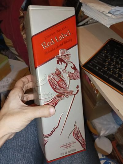 Лот: 21038427. Фото: 1. Упаковка red label коробка металлическая. Другое (сувениры, подарки)