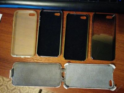 Лот: 5719029. Фото: 1. 5 чехлов для iphone 5/5S. Чехлы, бамперы