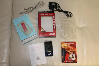 Лот: 9140201. Фото: 1. MP3 плеер Transcend MP860 4Gb. Плееры