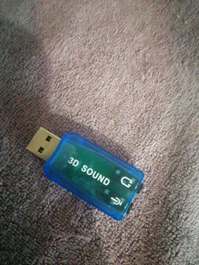 Лот: 19152328. Фото: 1. Звуковая карта USB 3D sound. Звуковые карты