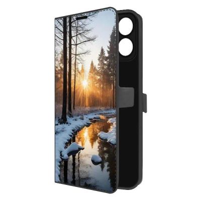 Лот: 25385391. Фото: 1. Чехол Krutoff Eco Book "Весна... Чехлы, бамперы
