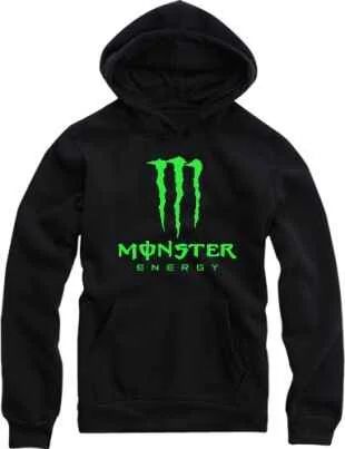 Лот: 3538608. Фото: 1. толстовка Monster Energy белая... Свитеры, толстовки, худи