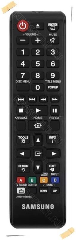 Лот: 15905817. Фото: 1. Пульт SAMSUNG AH59-02603A. Пульты ДУ