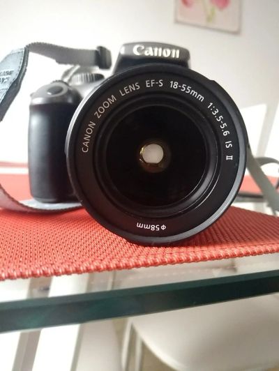 Лот: 13317727. Фото: 1. Canon EOS 1100D с объективом 18-55. Цифровые зеркальные
