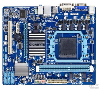 Лот: 13801601. Фото: 1. GA-78LMT-S2P rev 4.0 DDR3 до 16Гб... Материнские платы