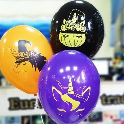Лот: 14774078. Фото: 1. Гелиевый шар, 1 шт. Halloween. Воздушные шары