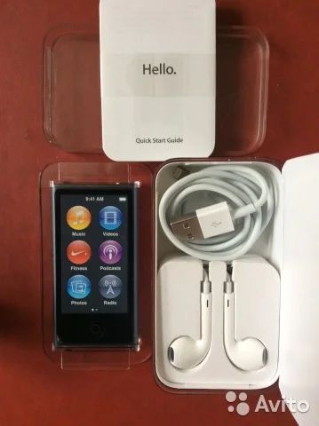 Лот: 7101211. Фото: 1. MP3-плеер Apple iPod Nano 7Gen... Плееры