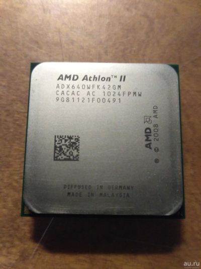 Лот: 13031237. Фото: 1. AMD Athlon II X4 640 и кулер. Процессоры