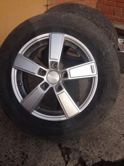 Лот: 7151900. Фото: 1. Диски K&K с резиной Bridgestone... Шины на дисках
