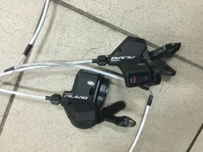 Лот: 8811107. Фото: 1. Манетки shimano alivio в идеале. Запчасти