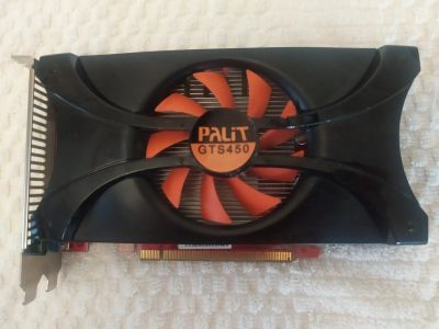 Лот: 19395205. Фото: 1. Palit GeForce GTS 450 1024MB 128bit... Видеокарты