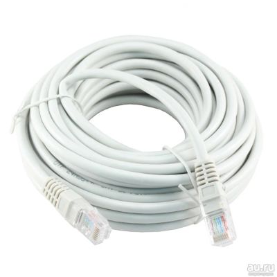 Лот: 14051309. Фото: 1. Патч-корд UTP4 cat 5e 15м "Арбаком... Шлейфы, кабели, переходники