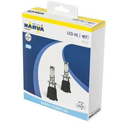 Лот: 15306061. Фото: 1. Narva LED H7 (2шт комплект). Оптика и освещение