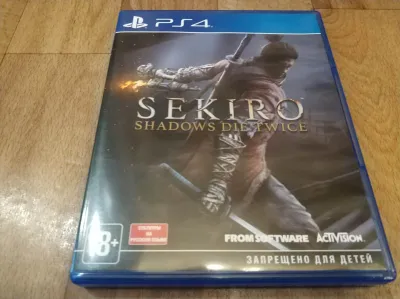 Лот: 20006144. Фото: 1. Sekiro PS4 / Лицензионный диск... Игры для консолей