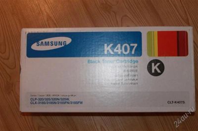 Лот: 2259957. Фото: 1. Картридж Samsung K407 оригинал. МФУ и копировальные аппараты