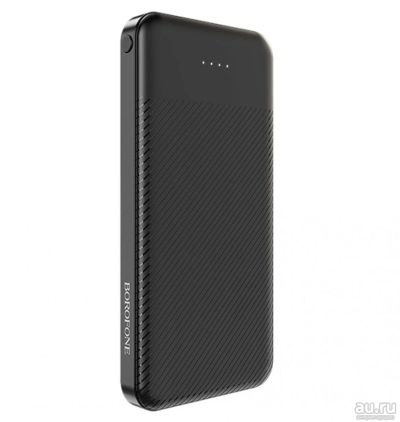 Лот: 16360094. Фото: 1. ЗУ Borofone BT27 10000 mAh черный... Внешние, портативные аккумуляторы для смартфонов (Power bank)