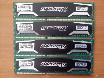 Лот: 8251803. Фото: 1. Crucial Ballistix Sport Original... Оперативная память