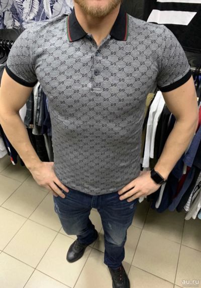 Лот: 13642549. Фото: 1. Поло Gucci. Футболки, поло