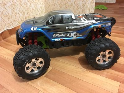 Лот: 10659484. Фото: 1. Монстр HPI Savage flux. Автомоделизм