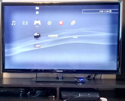 Лот: 8006254. Фото: 1. PS3 Slim 500 Gb. Прошита последней... Игровые приставки, консоли