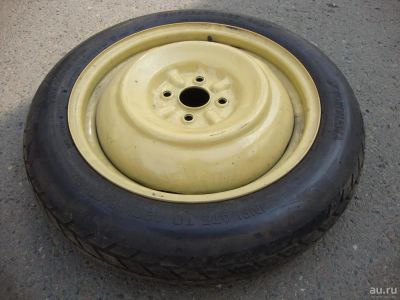 Лот: 11437415. Фото: 1. Банан запаска R16 135x70 100x4. Шины на дисках