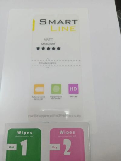 Лот: 20669315. Фото: 1. Гидрогелевая пленка Smart Line... Защитные стёкла, защитные плёнки