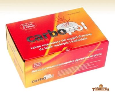 Лот: 3557810. Фото: 1. Уголь для кальяна Carbopol (Карбопол... Аксессуары и запчасти для кальянов