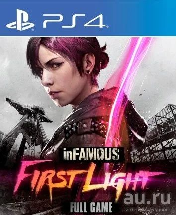 Лот: 4438501. Фото: 1. inFamous: First Light (игра для... Игры для консолей