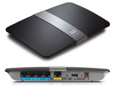 Лот: 15779295. Фото: 1. Cisco Linksys E4200. Маршрутизаторы (роутеры)