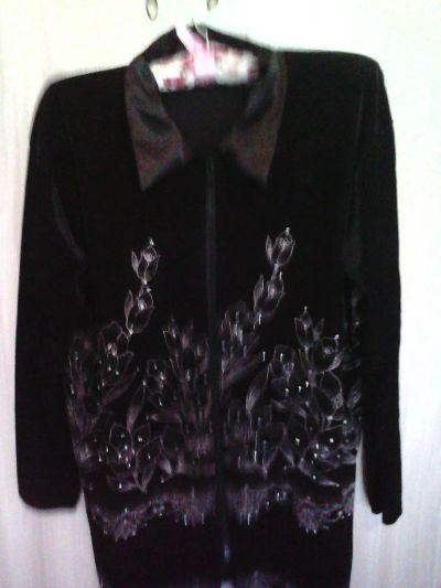 Лот: 8077517. Фото: 1. Кардиган бархатный. Свитеры, толстовки, худи