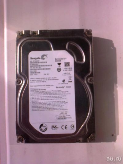 Лот: 5412201. Фото: 1. Жесткий диск 2террабайта Seagate... Жёсткие диски (HDD)