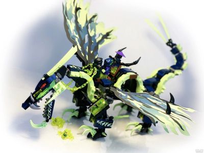 Лот: 17004290. Фото: 1. Лего Lego Ninjago дракон 70736. Конструкторы