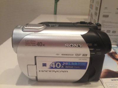 Лот: 9386570. Фото: 1. Видеокамера Sony DCR-DVD109E. Видеокамеры